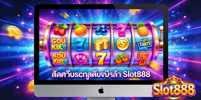 เกมสล็อตออนไลน์จาก Slot888 แสดงภาพกราฟิกสวยงามบนหน้าจอ
